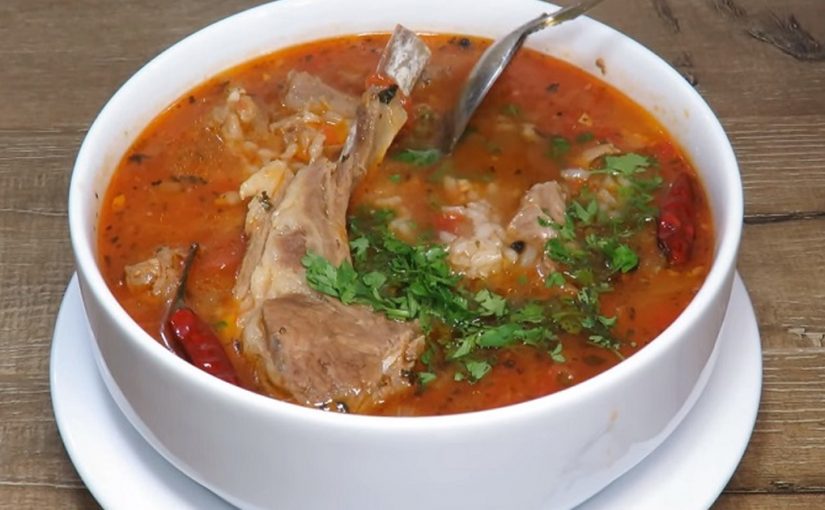 Настоящий суп «Харчо»: ароматный и безумно вкусный.