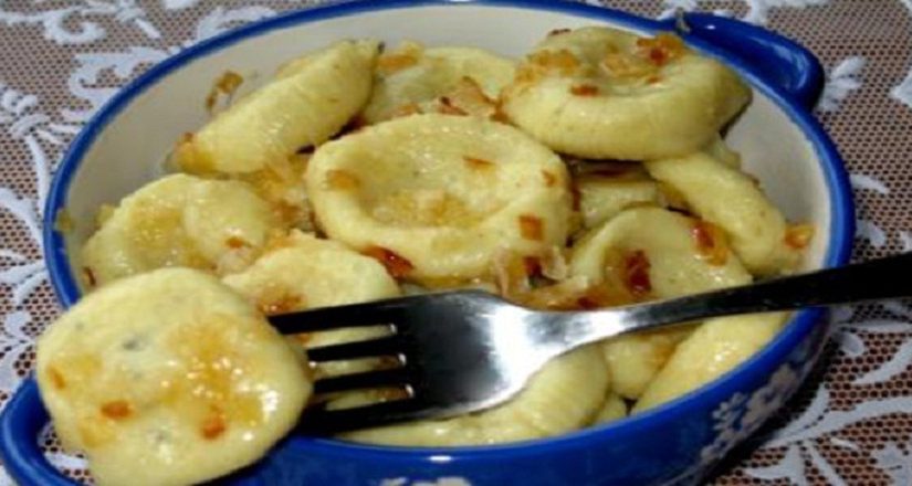 Ленивые вареники с картошкой