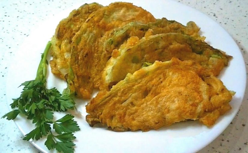 Капуста в кляре — вкуснейшая закуска за 15 минут