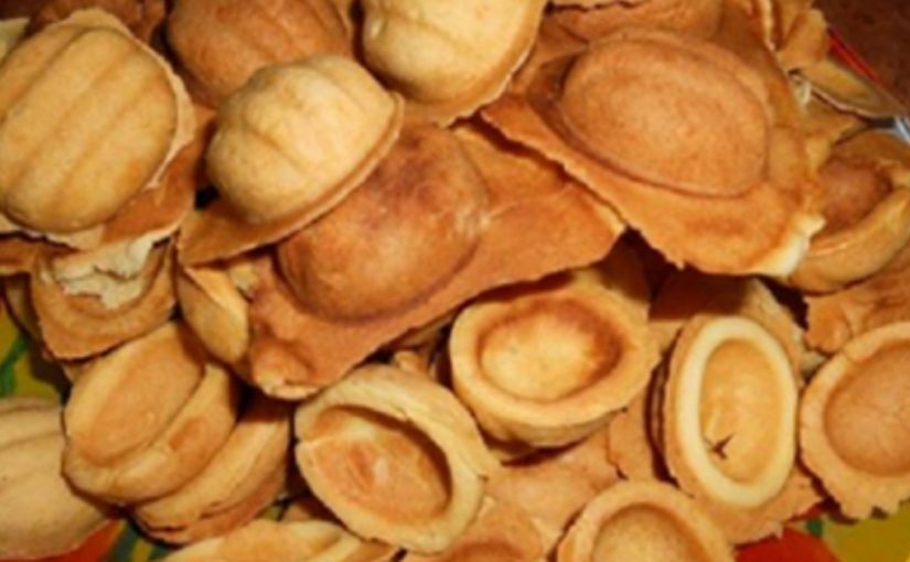 Идеальное тесто для орешков со сгущенкой